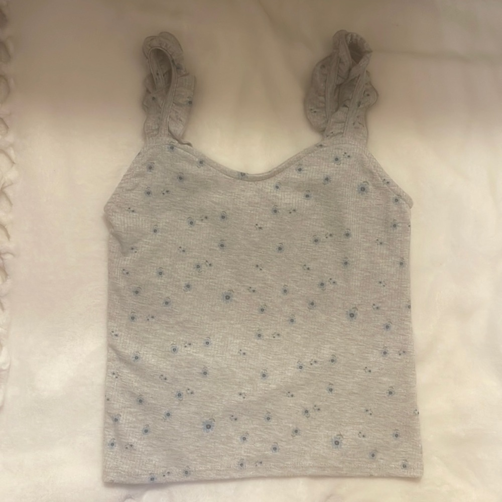 Willow and Root semi crop top